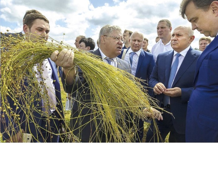 Техника для возделывания льна