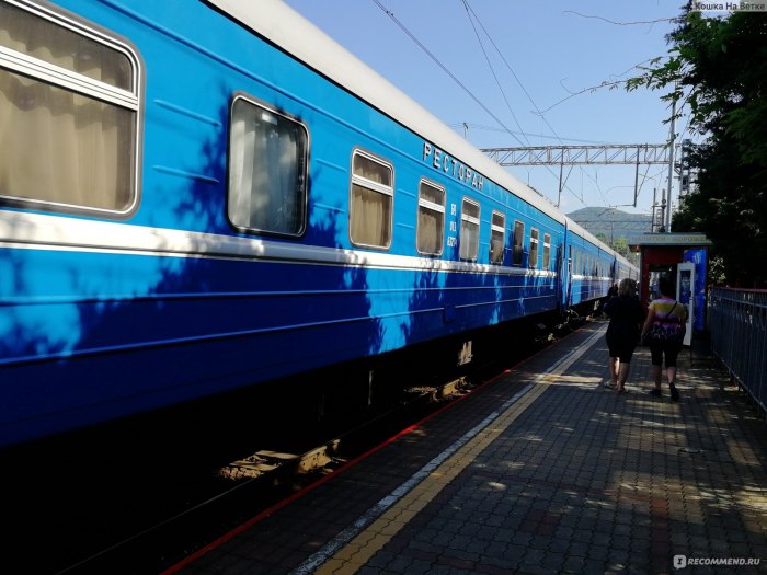 Поезд 302б Минск Адлер