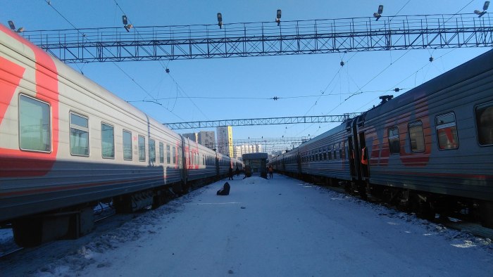 Поезд 068ы Москва Абакан