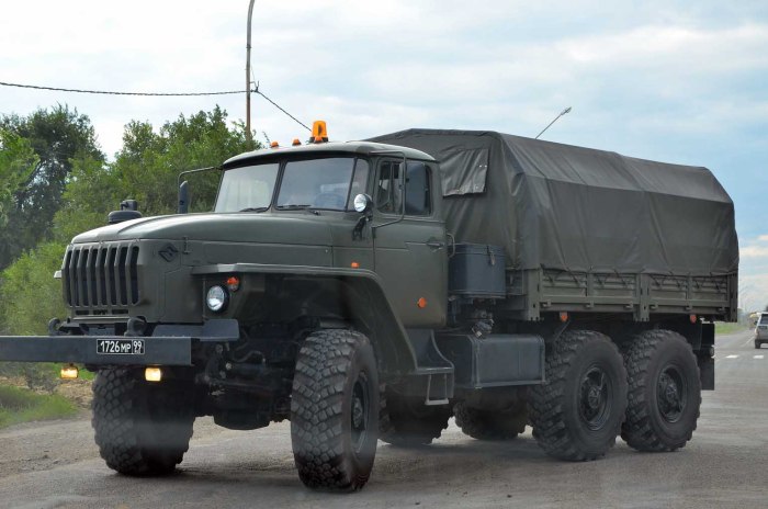 Урал 4320 военный