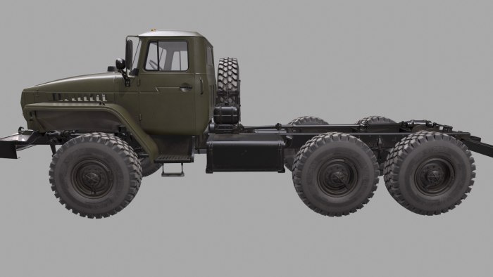 Шасси автомобиля Урал 4320