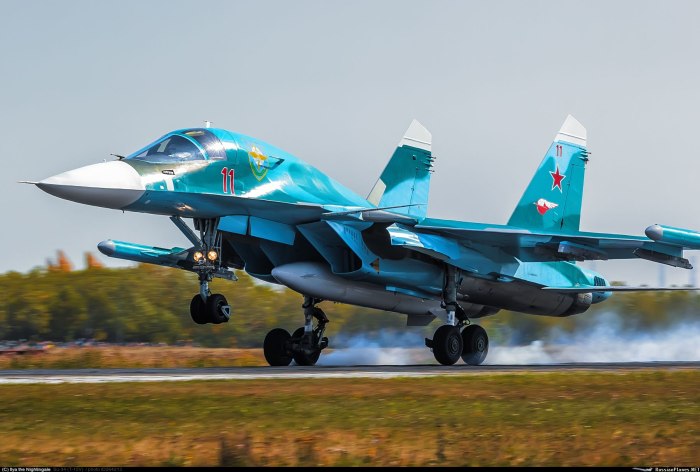 Су-34 двухдвигательный реактивный самолёт