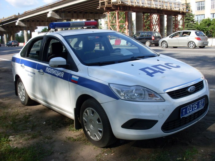 Ford Focus 2 полиция