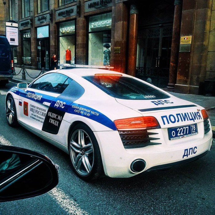 Audi r8 ДПС