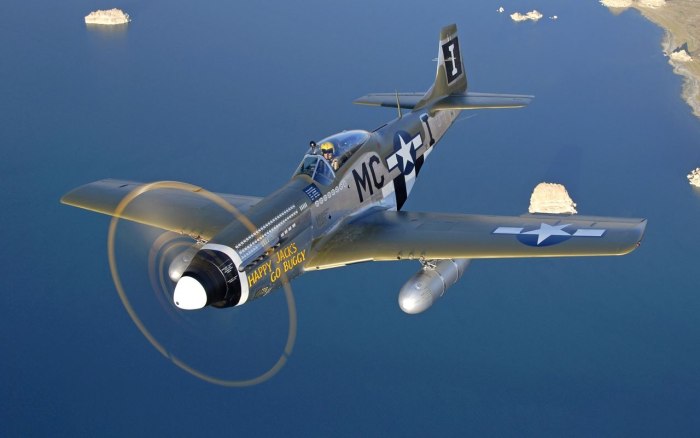 Самолет Мустанг p-51