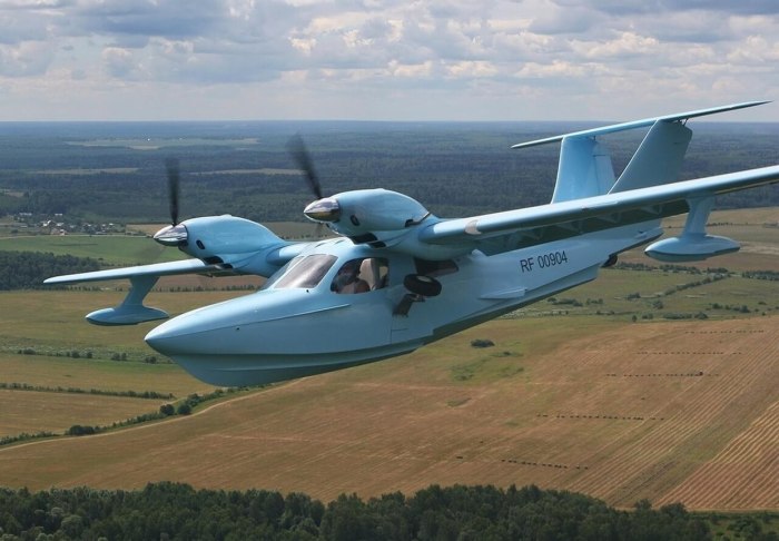 Гидросамолет Чайка л-44