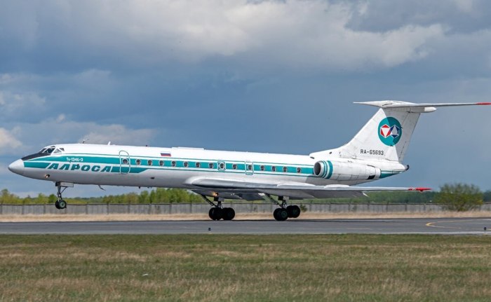 Самолет Туполев ту-134