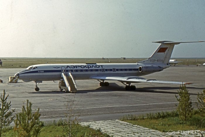 Самолёт ту 134 Аэрофлот