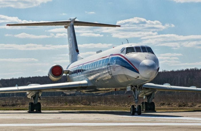 Самолет Туполев ту-134