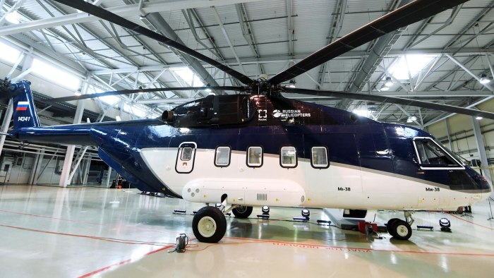 Вертолет ми-38т
