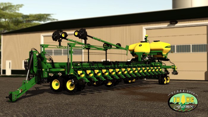 Fs19 John Deere глубокорыхлитель