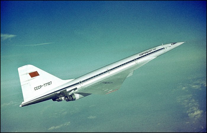 Ту-144 пассажирский самолёт
