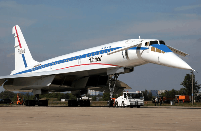 Ту-144 сверхзвуковой самолёт
