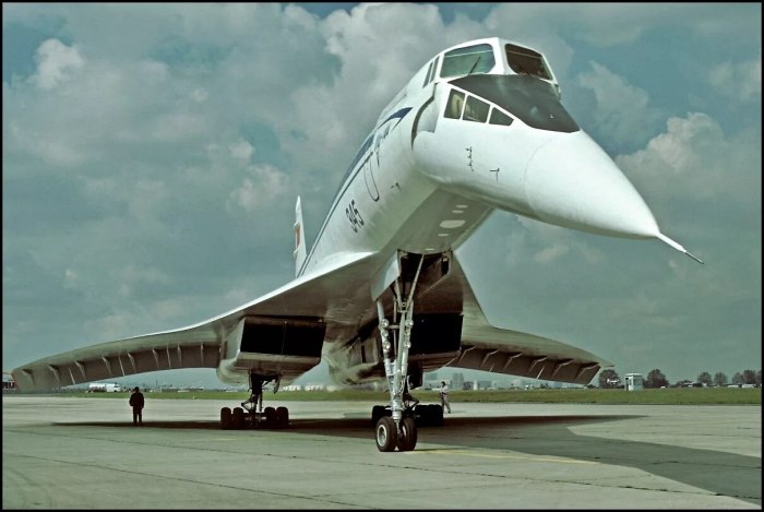 Ту сверхзвуковой пассажирский самолёт ту-144