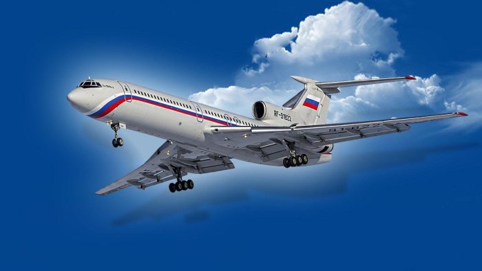 Ту-154 реактивный самолёт пассажирские