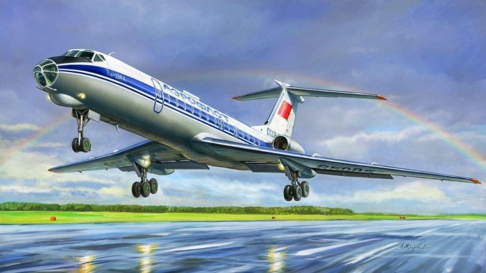 Ту-134 реактивный самолёт