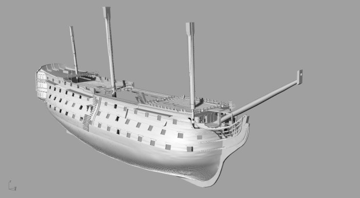 HMS Victory 3d model