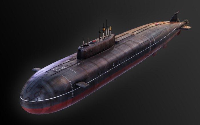 Подводная лодка 941 акула