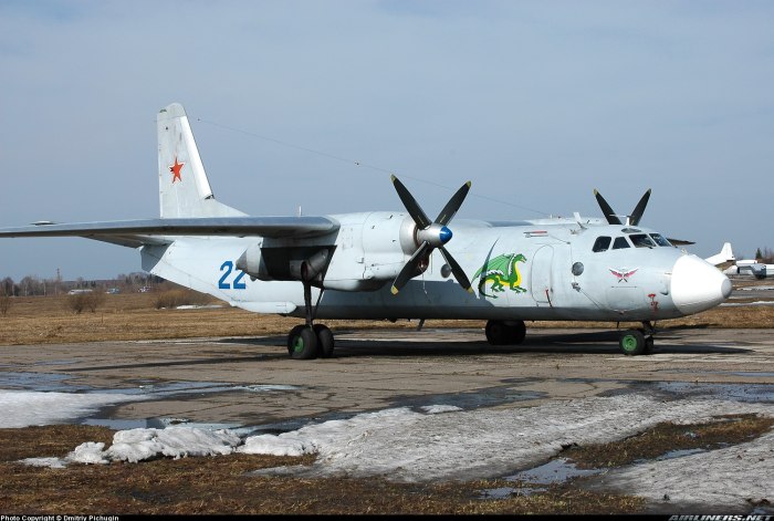 АН-24 транспортный самолёт