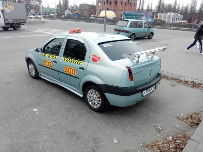 Рено Логан 2 такси