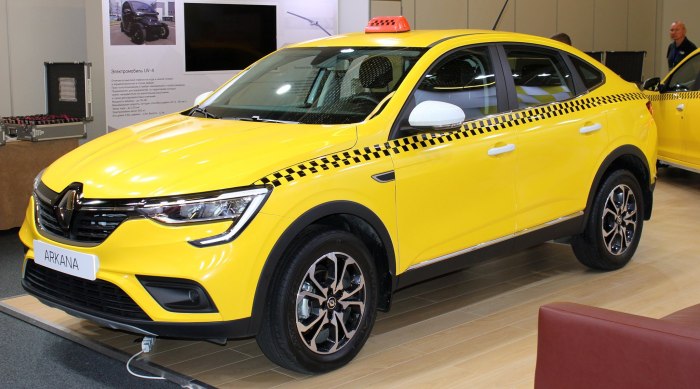 Renault Logan жёлтый