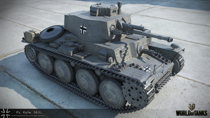 Панцер 38 танк