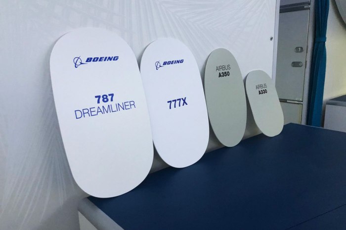 Боинг 787 иллюминатор