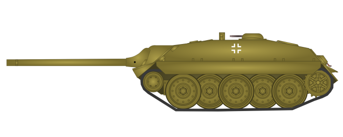Танк е 25 сбоку