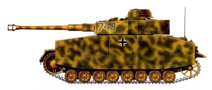 PZ 4 H сбоку