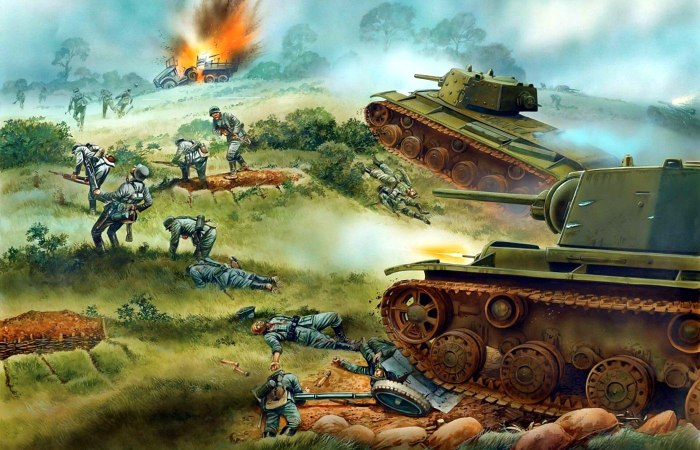 Танковые бои второй мировой войны