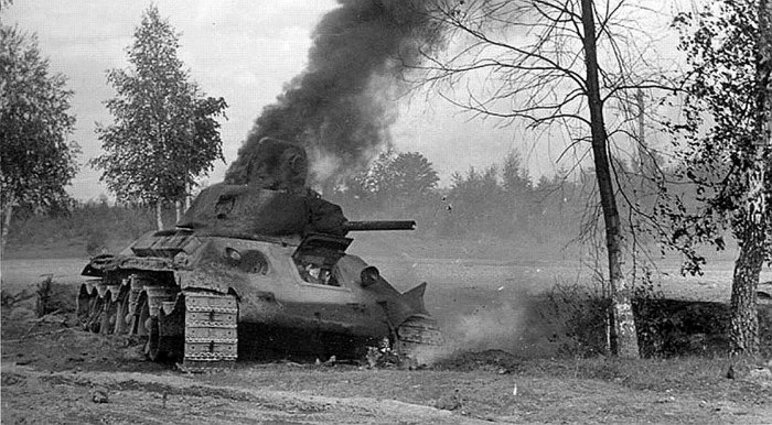 Т-34 Великая Отечественная война