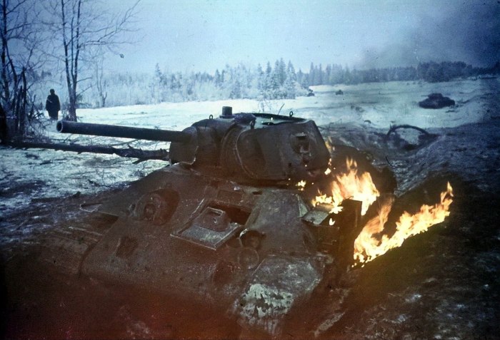 Танк т-34 вторая мировая