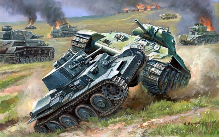 Танки второй мировой войны СССР т34