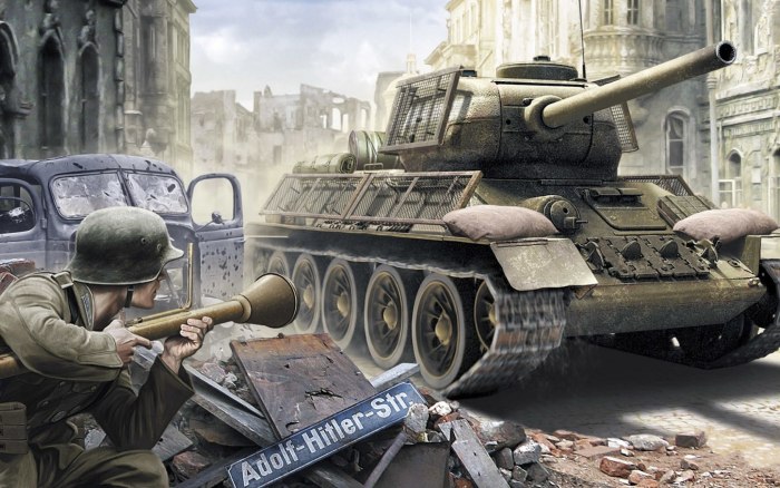 Танк т-34 вторая мировая