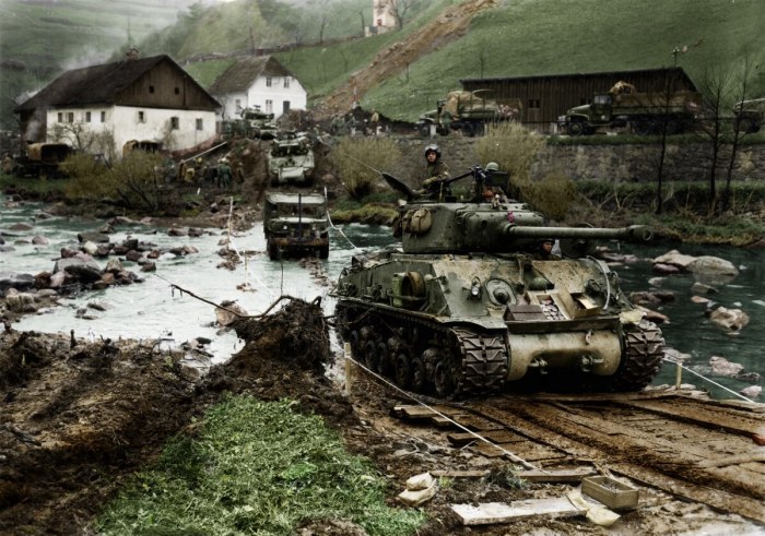 Танк Шерман 1945