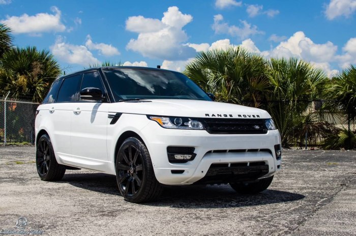Land Rover range Rover Sport