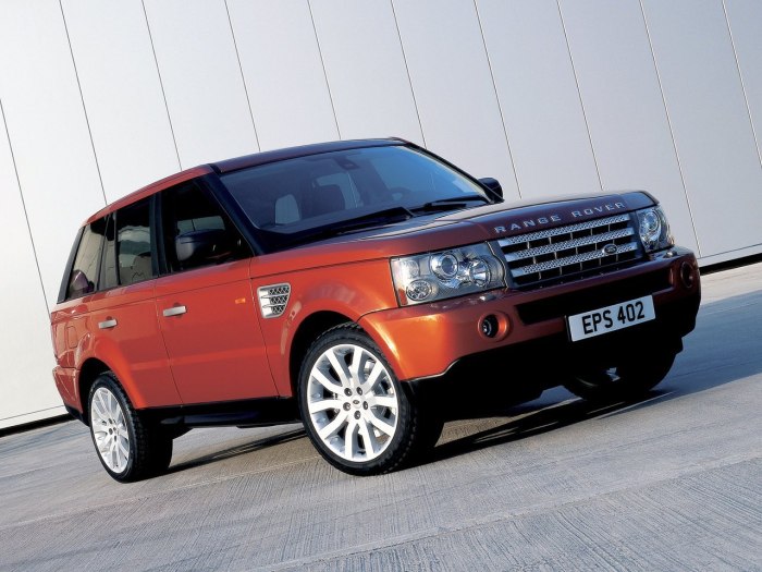 Land Rover range Rover Sport 2005
