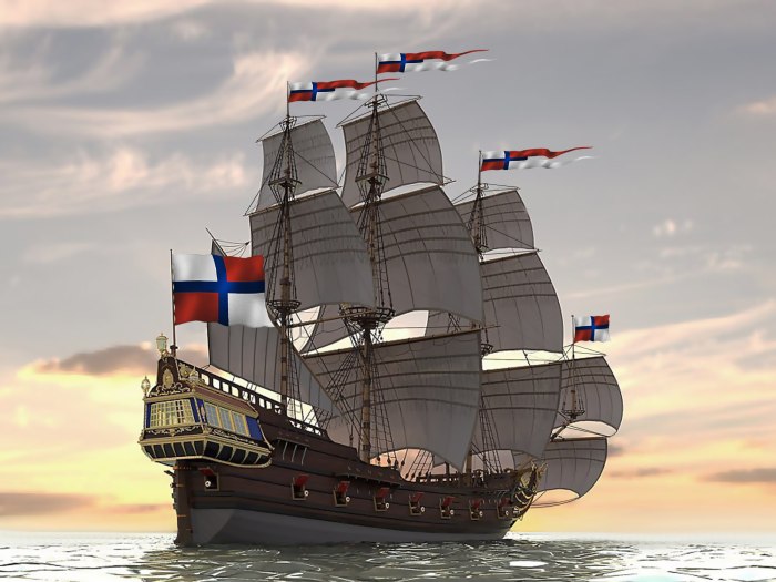 Фрегат Орел 1668