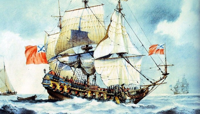 Фрегат Штандарт 1703 Петр