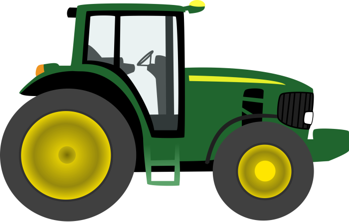 Трактор John Deere рисунок