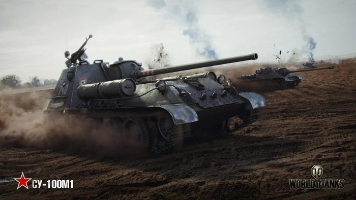 World of Tanks Су 100 м1
