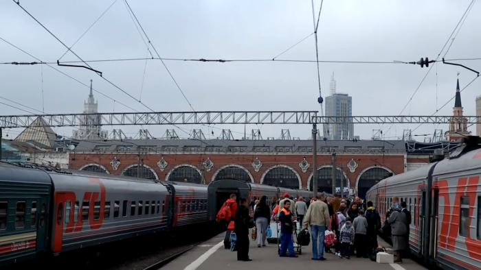 Казань вокзал перрон