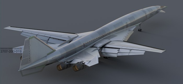 Сверхзвуковой Boeing 2707