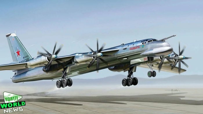 Турбовинтовой бомбардировщик ту 95