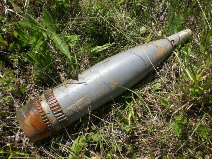 Калибр 122 мм снаряд