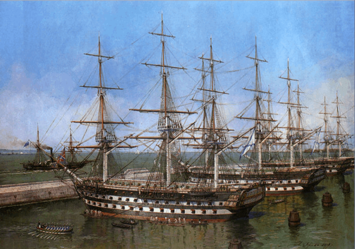 Ягудиил линейный корабль, 1843