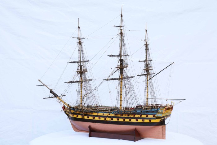HMS Vanguard 1787 чертежи