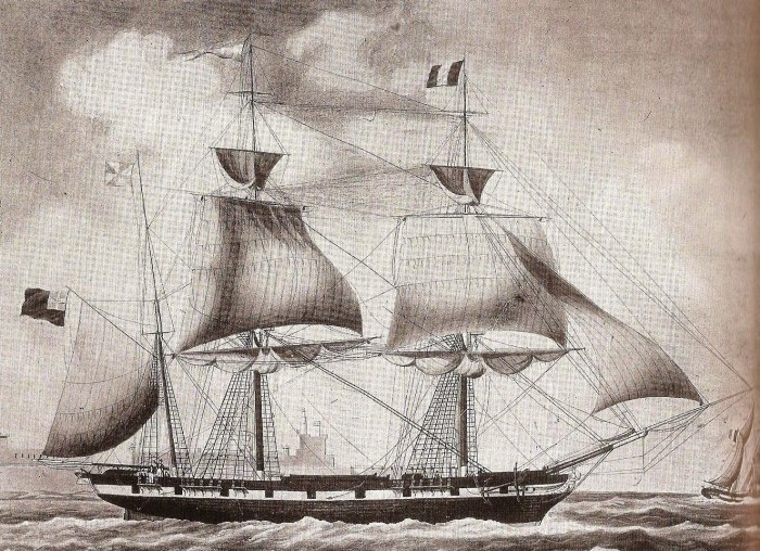 Линейный корабль «Ростислав» 1853