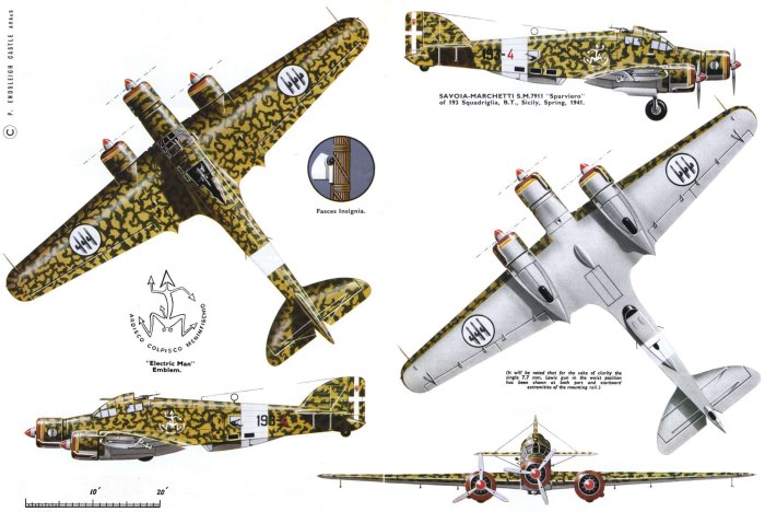 Самолет Савойя Маркетти с 79
