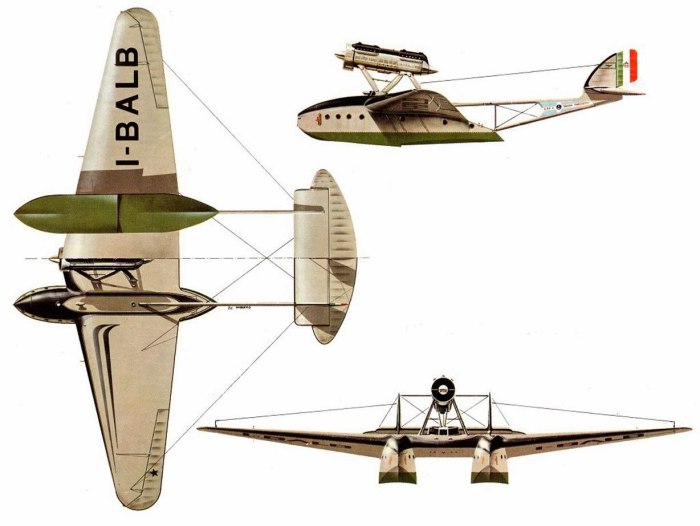 Летающая лодка Savoia-Marchetti s.55